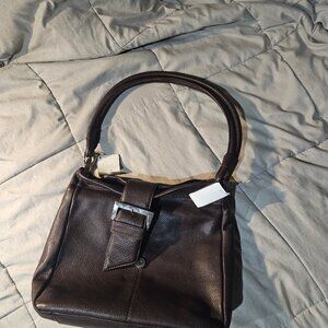 Vintage leather handbag
